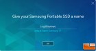 Samsung Portable SSD T1 Setup