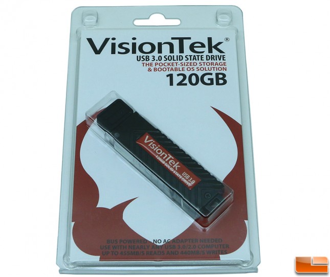VisionTek USB Pocket SSD 120GB