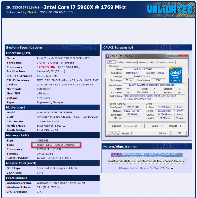 CPU-Z validation G.SKILL 4355MHz_circle