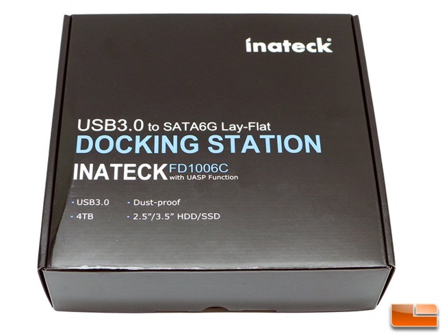 Inatech FD1006C USB 3.0 2.5'' & 3.5''HDD  Docking Station