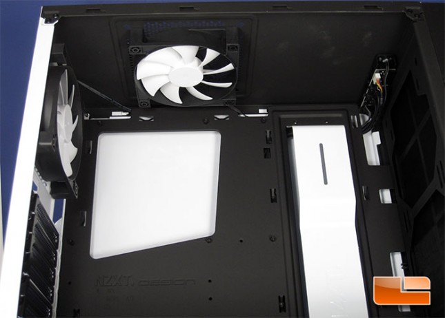 NZXT S340 Mid Tower Interior Top Panel