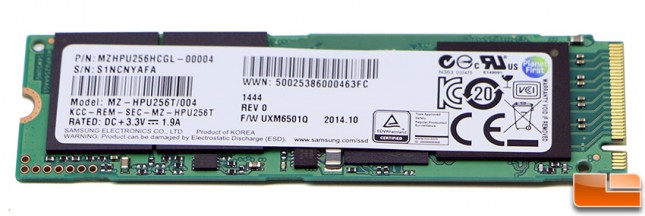 Samsung 941 PCIe M.2 SSD