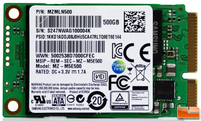 Samsung EVO 850 mSATA