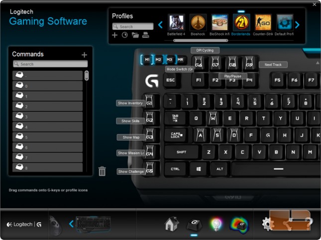 Logitech G910 Orion Spark Logitech Game Software