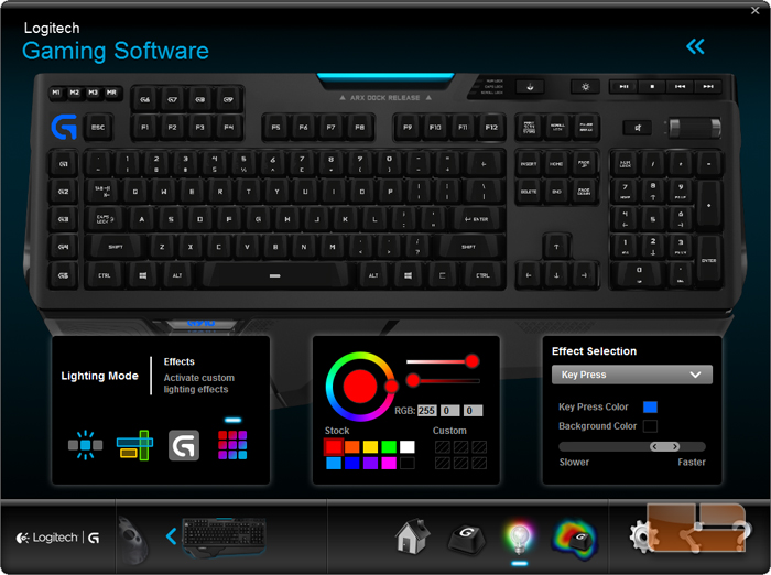 Logitech G910 Button Layout Logitech G910