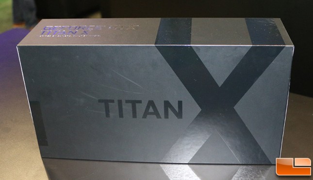 TITAN X Video Card Box