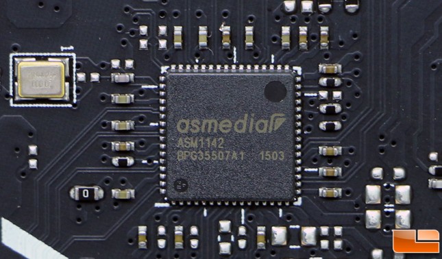 ASMedia asm1142 USB 3.1 controller