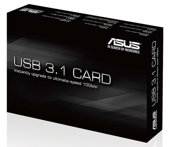 ASUS USB 3.1 TYPE-A CARD