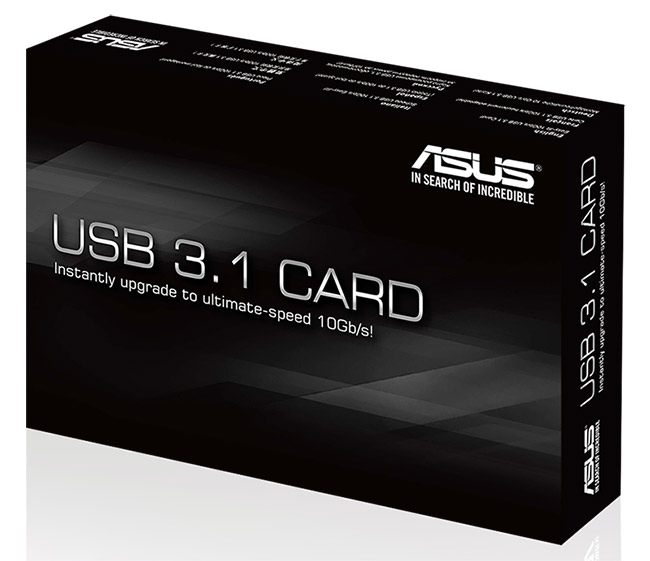 Carte et Adaptateur d'interface Interne USB 3.1 Type-A Asus
