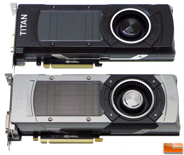 GeForce GTX Titan and Titan X Video Cards