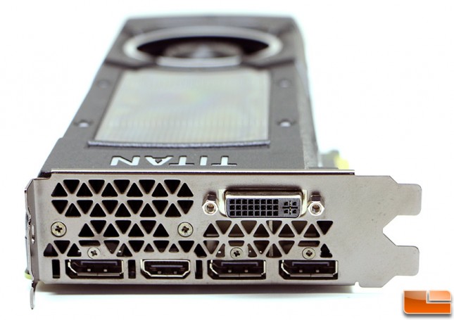 NVIDIA GeForce GTX Titan X Video Outputs