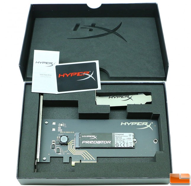 480GB HyperX Predator PCIe SSD Bundle