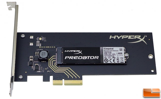 HyperX Predator PCIe SSD Back