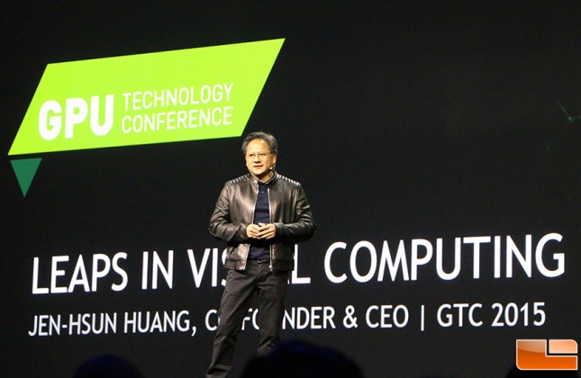 Jen Hsun Huang GTC 2015