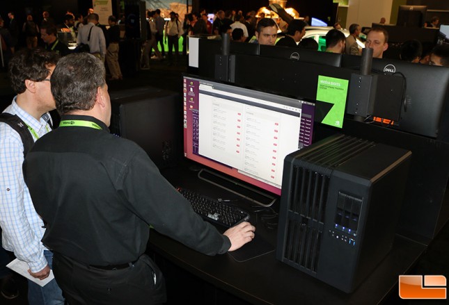 NVIDIA Digits Demo System at GTC 2015