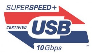 SuperSpeed+ USB 3.1 logo