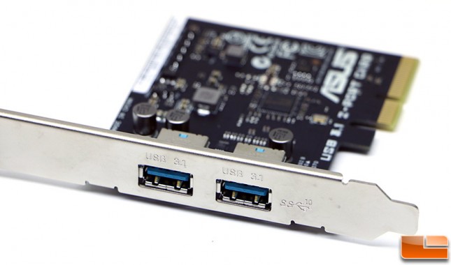 USB 3.1 TYPE-A Connectors