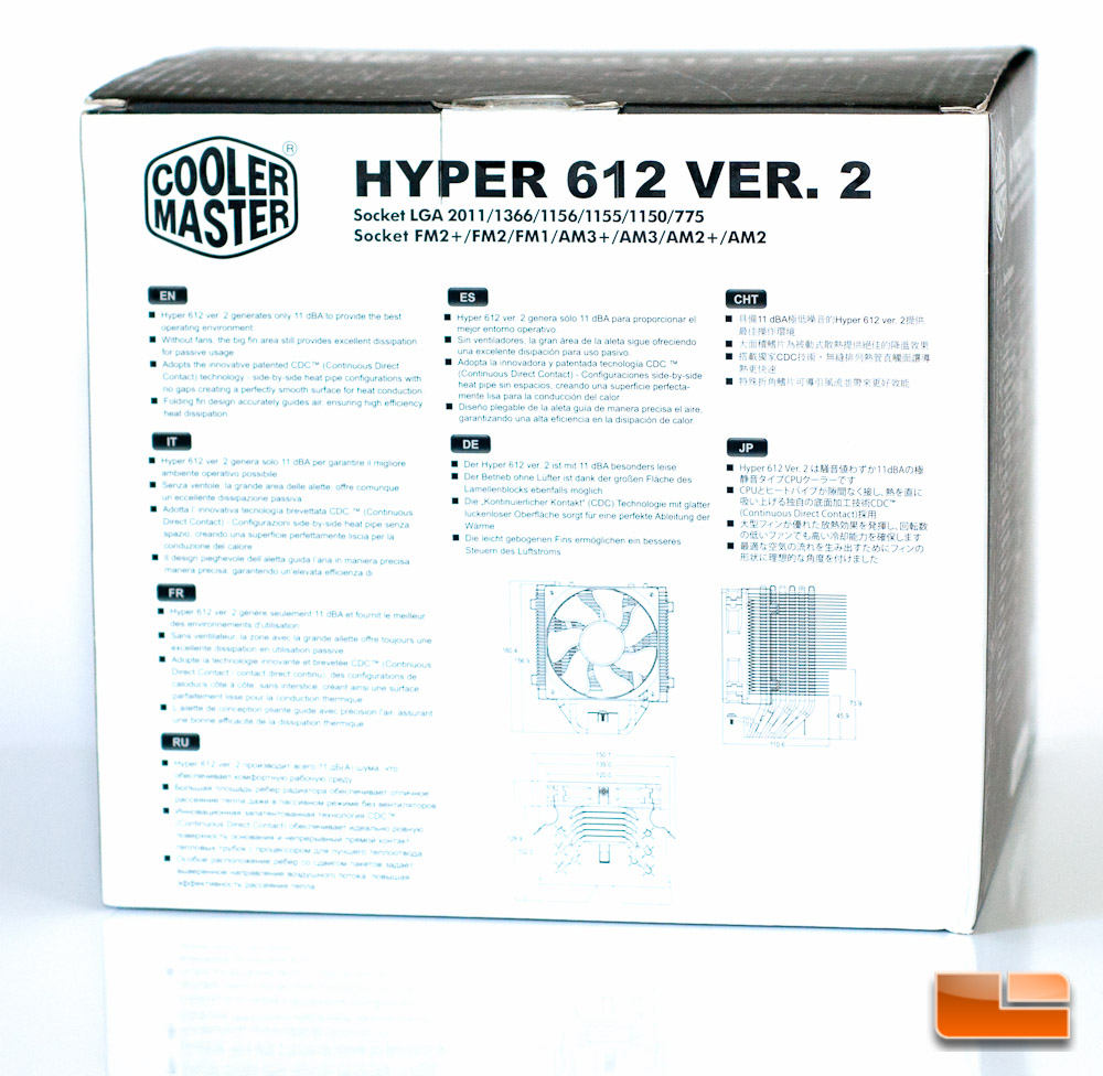 Test - Cooler Master Hyper 612 v2 - Conseil Config