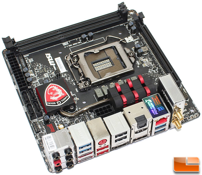 Kvinde talent få øje på MSI Z97I Gaming AC mITX Motherboard