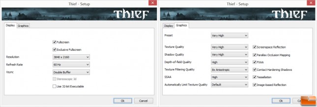 Thief-Settings