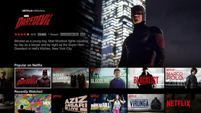 Netflix 4K Premium UI