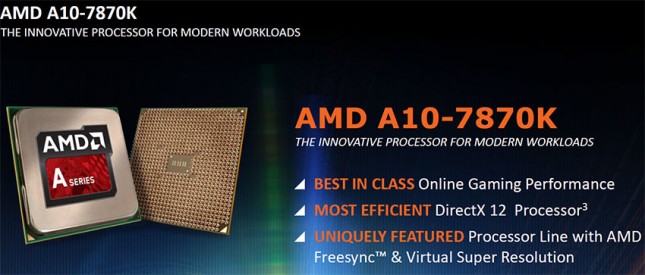 AMD A10 7870K APU Specs