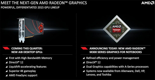 AMD 2015 GPU Lineup