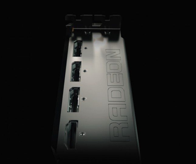 AMD Radeon Fury X display connectors