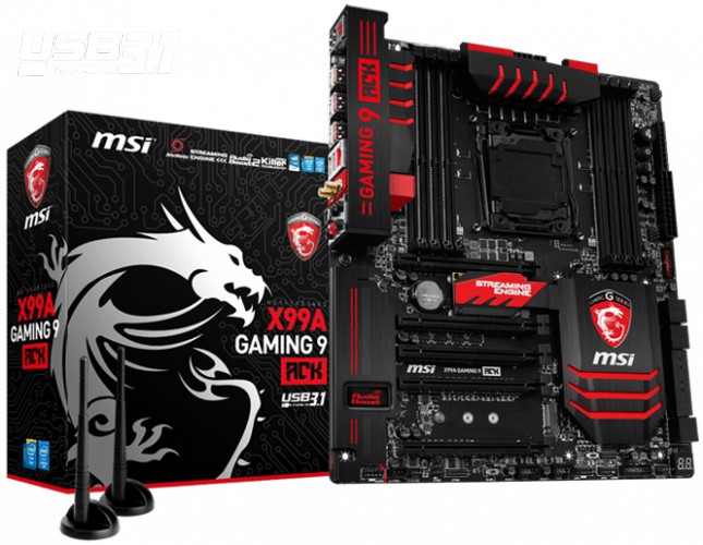 MSI X99A Gaming 9 ACK