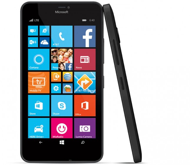 Microsoft Lumia 640 XL phone
