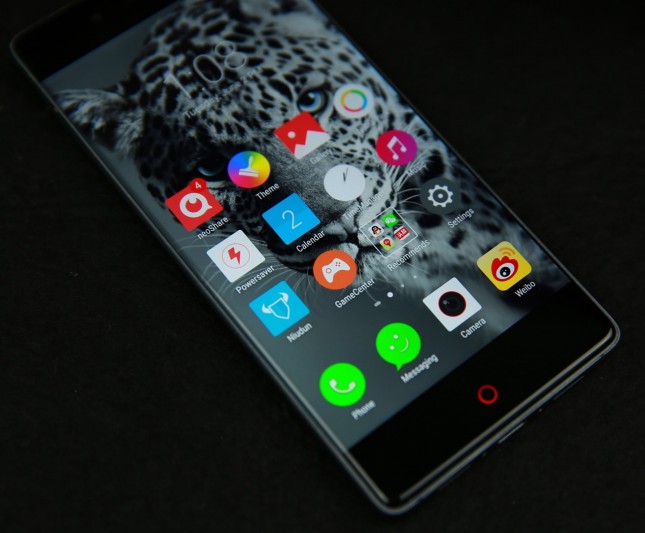 Nubia Z9 screen