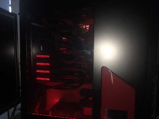 AMD Radeon R9 furyx crossfire x4