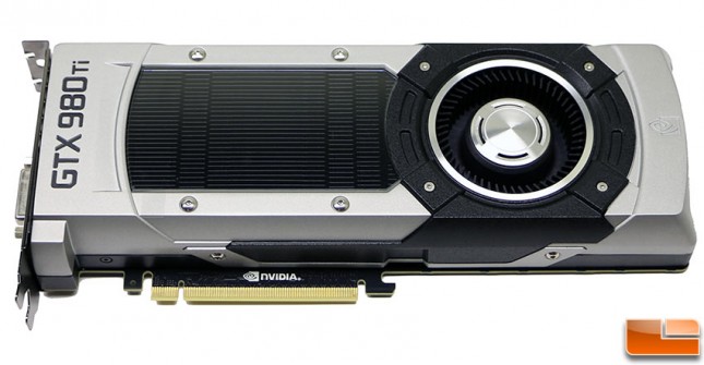 NVIDIA GeForce GTX 980 Ti Video Card Front