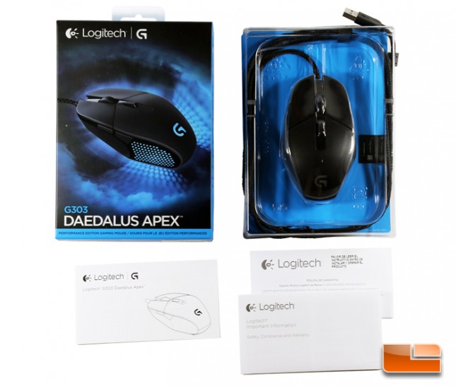 Logitech G303 Daedalus Apex