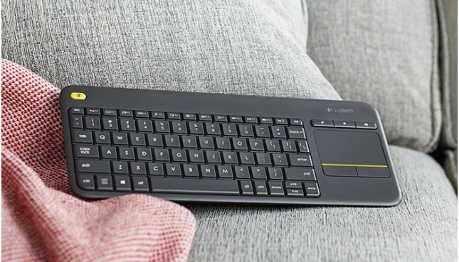 Logitech wireless touch keyboard k400 plus