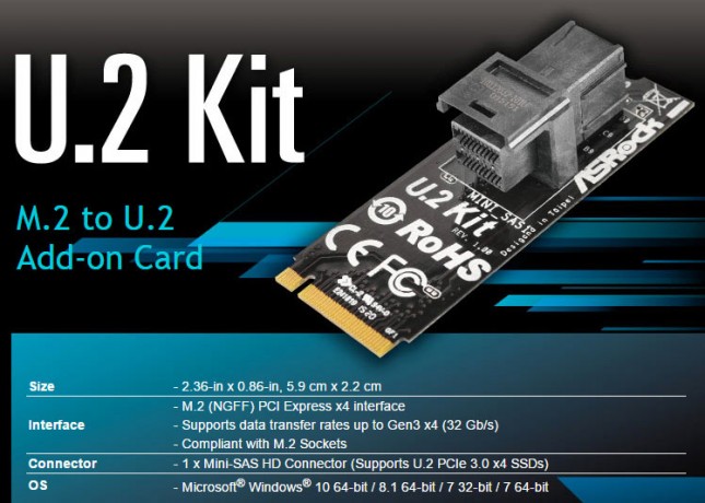 asrock u2 kit