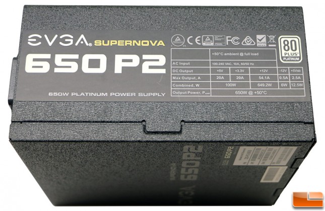 EVGA SuperNOVA 220-P2-0650-X1 PSU