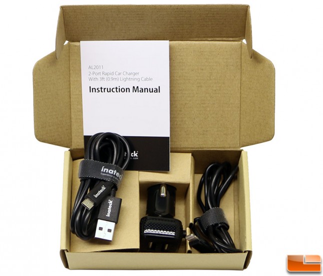 Inateck AL2011 MFi Lighting USB Charger Bundle