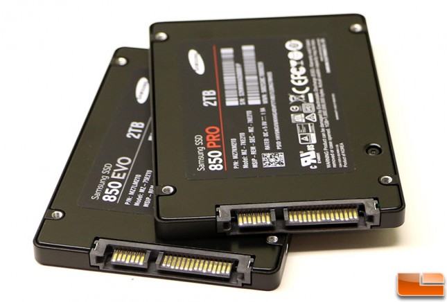 Samsung 850 2TB SSDs