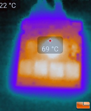 OCZ Trion 100 SSD Thermal Image