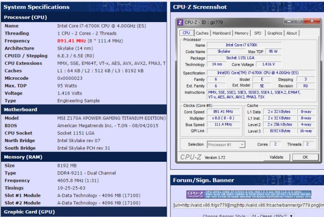 4605MHz