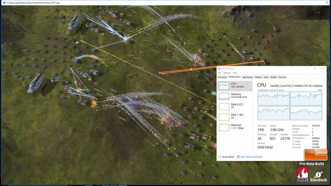 DirectX 11 CPU Load - Ashes of the Singularity