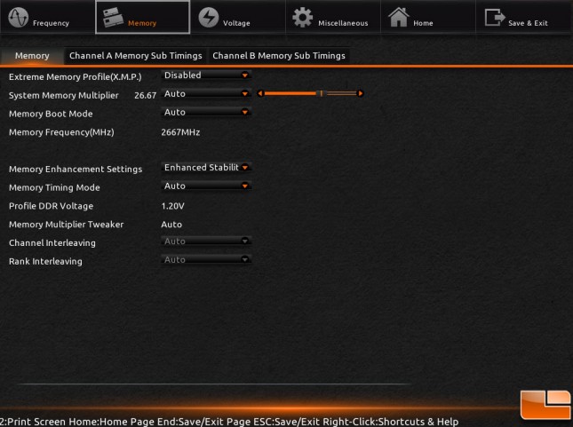 Gigabyte-Z170X-UD5-BIOS-ST-Memory