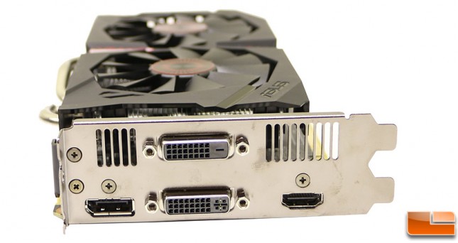 ASUS GeForce GTX 950 Strix Video Card Video Outputs