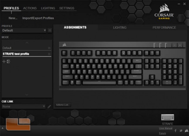 Corsair Utility Engine for Strafe