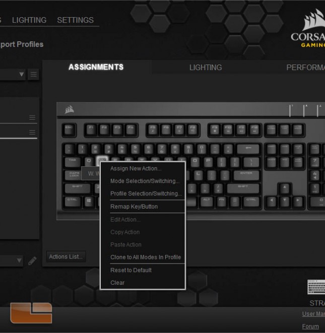 Corsair Utility Engine for Strafe