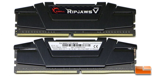 G.Skill Ripjaws V DDR4 3600MHz 8GB Kit