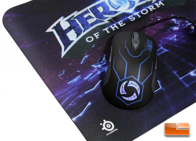 SteelSeries Heroes of the Storm Gaming Mouse and QcK Mousepad