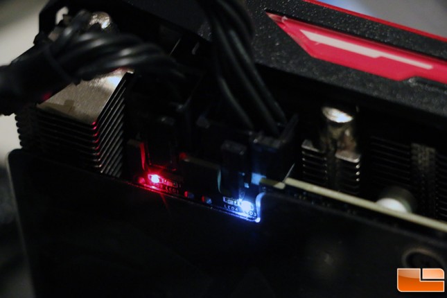 ASUS Radeon R9 390X STRIX LED Power Lights