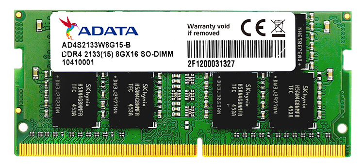 ADATA Launches Premier DDR4 2133 SO-DIMM Memory - Legit Reviews